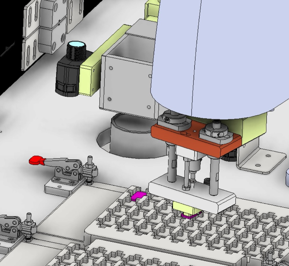 SCARA robot vision-guided panel assembly system for consumer electronics and home appliance manufacturing